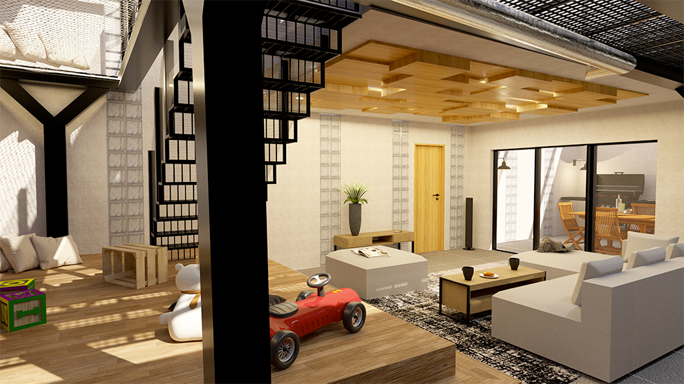 Atelier M77 – projet d’architecture d’intérieur personnalisée