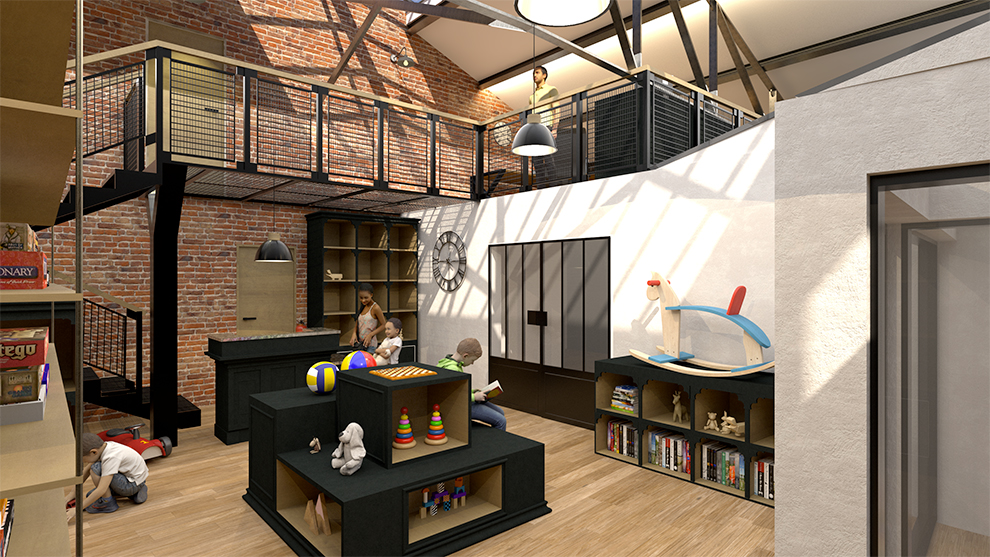 Atelier M77 – projet d’architecture d’intérieur personnalisée