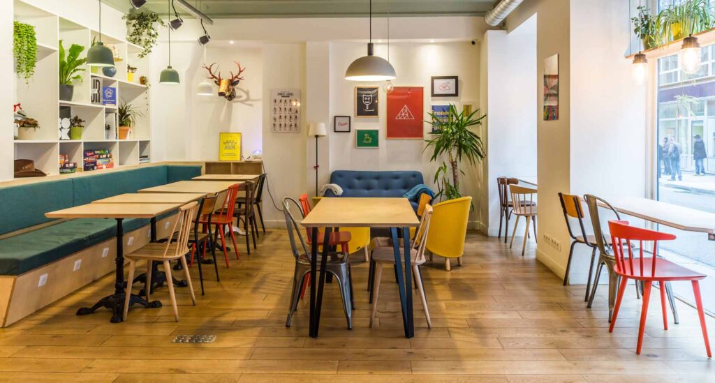 Design intérieur de bureaux modernes et confortables