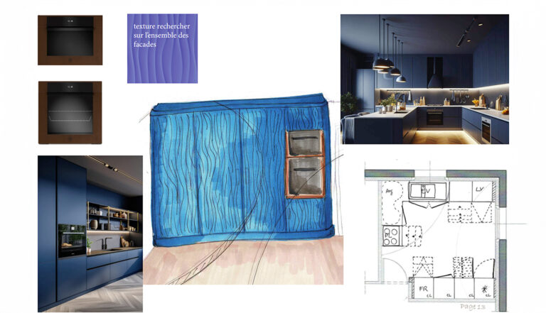 Dessin plan d'architecte