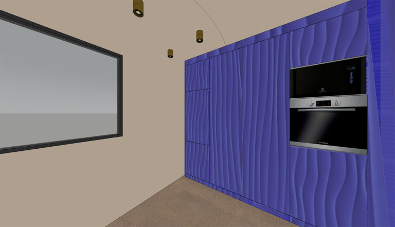 Modélisation 3D de design d'intérieur