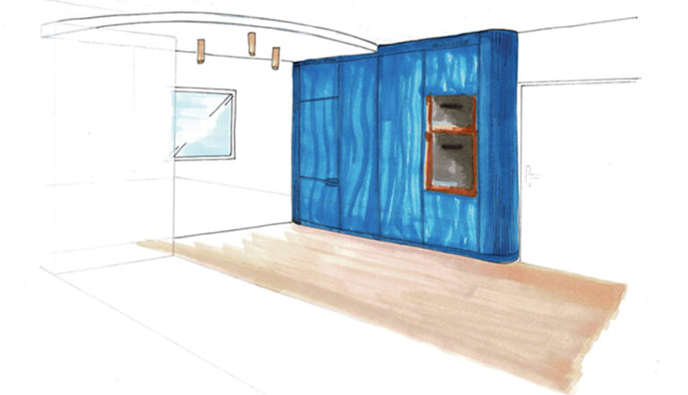 Dessin plan d'architecte